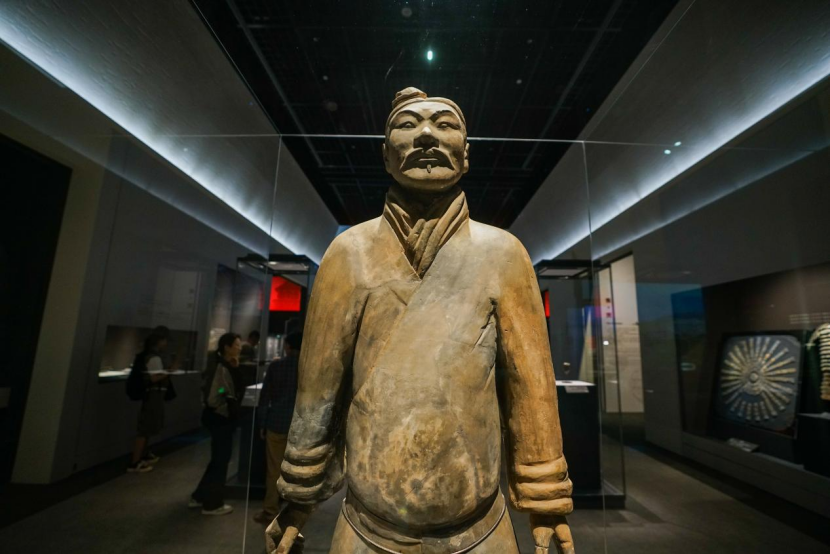 球盟会入口:小明看展探寻肇兴中国一统天下的秦文明密码(图11) 球盟会入口:小明看展探寻肇兴中国一统天下的秦文明密码(图11)